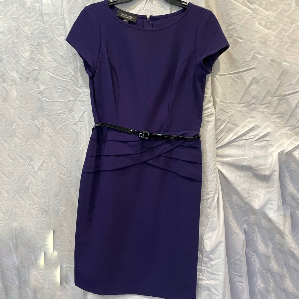 Black Label by Evan-Picone sheath dress size 6